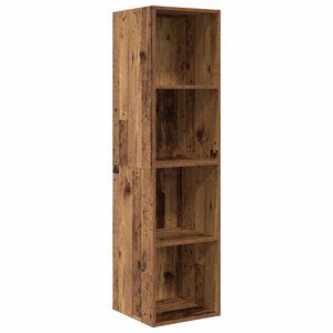 vidaXL Cabinet TV Bois ancien 37 x 37 x 142.5 cm Bois d'ingénierie