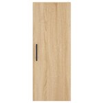 vidaXL Buffet haut Chêne sonoma 34 5x34x180 cm Bois d'ingénierie