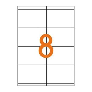 4000 Étiquettes Multi-Usage 105X72 500  Feuilles