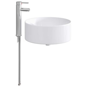 vidaXL Lavabo de salle de bains Chrome 40 5 x 40 5 x 15 5 cm métal