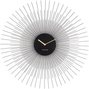 Horloge en métal peony 60 cm