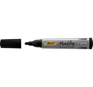 Marqueur Permanent MARKING 2000 pointe Ogive Large Noir BIC