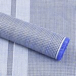 vidaXL Tapis de tente 400x300 cm Bleu