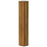 vidaXL Tapis rectangulaire marron 70x200 cm bambou