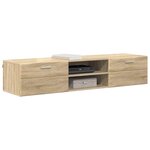 vidaXL Cabinet en Bois Chêne Sonoma 150 x 39 x 30 cm Bois d'ingénierie