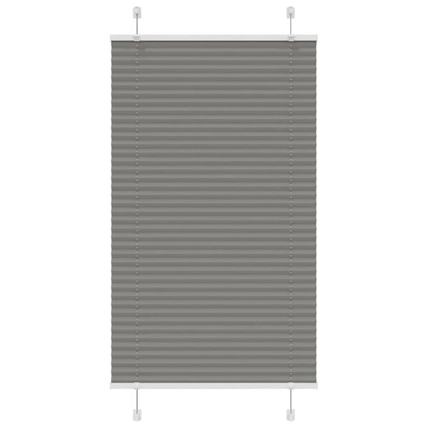 vidaXL Store plissé anthracite 75x100 cm largeur du tissu 74 4 cm