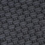 vidaXL Tapis rectangulaire Anthracite 160x230 cm Coton