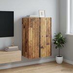 vidaXL Armoire Murale Bois ancien 66 x 34 5 x 92 cm Bois d'ingénierie