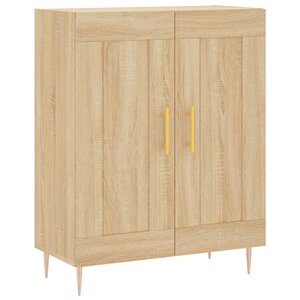 vidaXL Buffet chêne sonoma 69 5x34x90 cm bois d'ingénierie