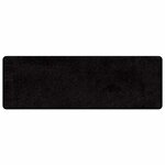 vidaXL Tapis Couloir Noir 50 x 150 cm