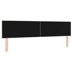 vidaXL Tête de lit avec tête de lit Crème 200 cm Cuir synthétique