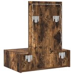 vidaXL Table de Toilette Marron 60 x 40 x 70 cm Bois d'ingénierie