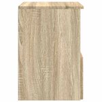 vidaXL Armoire de salle de bain Chêne Sonoma 30 x 35 x 50 cm