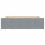 vidaXL Tiroirs de rangement dessous de lit 2 Pièces gris clair