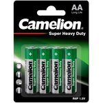 Pack 4 Piles Super Heavy Duty R06 Mignon AA CAMELION