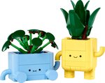 LEGO Icons - Petites Plantes Souriantes - Set de Construction 10349 pour Enfants