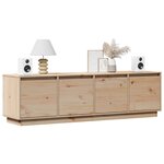 vidaXL Meuble TV 156x37x45 cm Bois de pin massif