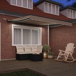 vidaXL Tissu de auvent Beige 350 x 250 cm Polyester