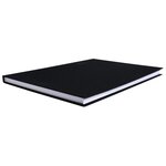 Registre 35x22,5cm 5x5 folioté 300 pages Noir toilé EXACOMPTA