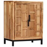 vidaXL Buffet Bois d'acacia solide 60x35x76 cm Marron