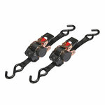 Perel sangles d'arrimage à cliquet rétractable 2 pcs 300 kg