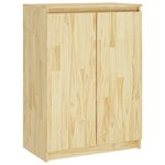 vidaXL Armoires latérales 3 Pièces Bois de pin massif