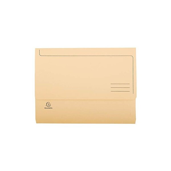 EXACOMPTA 50 Pochette document Jura pastel, A4, sable