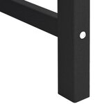 Chaises de jardin vidaXL 4 Pièces Noir 65 5x55 5x88 cm HDPE