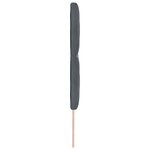 vidaXL Tête de Lit LED Geometric Manuel Gris foncé 180 cm Velours