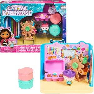 Spin Master 6064151 - Gabby's Dollhouse Playset Deluxe Atelier Bébé Boîte