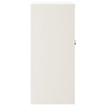 vidaXL Classeur blanc 79x40x90 cm acier