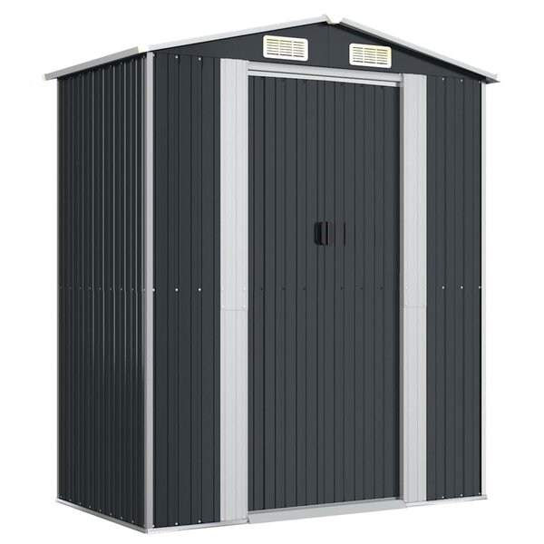 vidaXL Abri de jardin Anthracite 192x108x223 cm Acier galvanisé