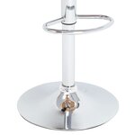 vidaXL Tabouret de bar Taupe Tissu