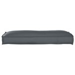 vidaXL Coussin Anthracite 120 x 40 x 12 cm Tissu Oxford