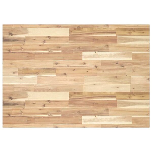 vidaXL Dessus de bureau non traité 100x70x2 cm bois d'acacia massif