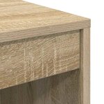 vidaXL Bureau Chêne sonoma 80 x 40 x 76 cm Bois d'ingénierie