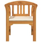 vidaXL banc Finition à l'huile naturelle 68 5 x 46 x 82 5 cm