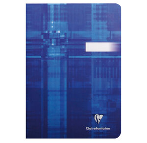Carnet piqûre  148 x 210 mm  quadrillé 5/5 CLAIREFONTAINE
