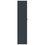 vidaXL Classeur anthracite 90x40x180 cm Acier