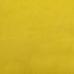 vidaXL Canapé 3 places avec oreillers décoratifs jaune 180 cm velours