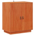 vidaXL Buffet Brun Ciré 65 5 x 40 x 75 cm Pin massif