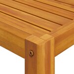 vidaXL Table basse 68x68x29 cm Bois d'acacia solide