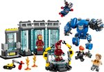 LEGO Marvel - Le laboratoire d'Iron Man : Salle des Armures - 76315 pour les jeunes super-héros