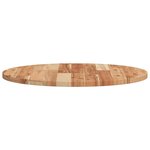 vidaXL Dessus de table rond Ø60x2 cm bois massif d'acacia