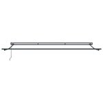 vidaXL Auvent Rétractable Rayure Multicolore 500x300 cm tissu