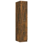 vidaXL Armoire apothicaire Chêne fumé 30x42 5x150 cm Bois d'ingénierie