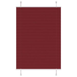 vidaXL Store plissé rouge bordeaux 95x150 cm largeur du tissu 94 4 cm