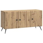 vidaXL Meuble TV 99 x 34 5 x 50 cm Chêne artisanal Bois d'ingénierie
