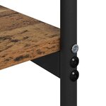 vidaXL Table console Bois ancien 101 x 35 x 80.5 cm Bois d'ingénierie