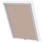 vidaXL Store enrouleur occultant Beige 102
